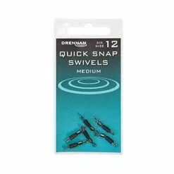 Drennan Quick Snap Swivels (Small Size 14)