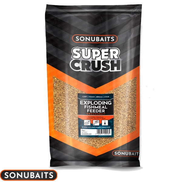 Sonubaits Supercrush Exploding Fishmeal Feeder 1 Sonubaits Supercrush Exploding Fishmeal Feeder