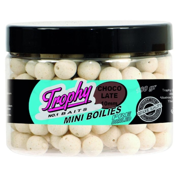 Trophy Mini Boilies - Chocolate 10mm 1 Trophy Mini Boilies - Chocolate 10mm