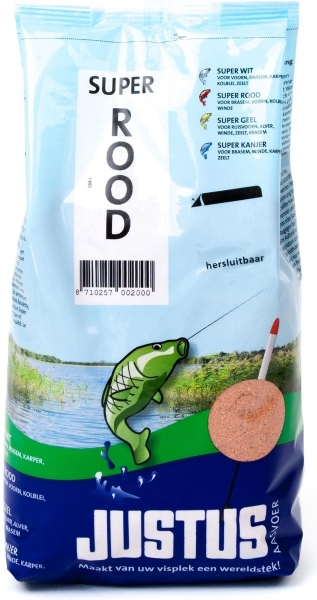 Justus Super Rood 1kg 1 Justus Super Rood 1kg