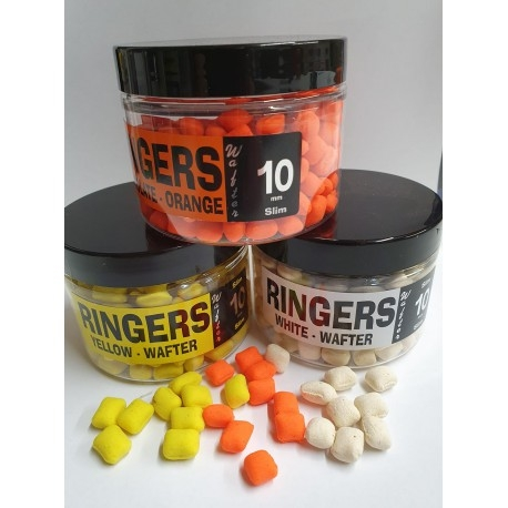 Ringers Wafters Slim Orange 10mm 1 Ringers Wafters Slim Orange 10mm
